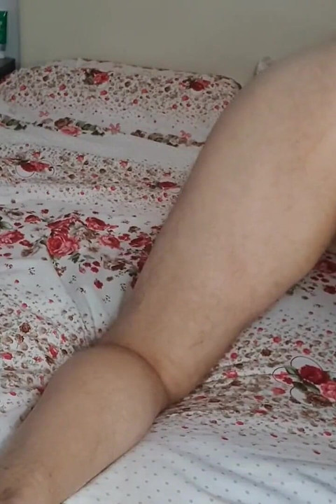 Exteme Toy Anal Insertion. 50cm Long Dildo All the Way in His Ass! Fast Handjob & Ball Squeezing