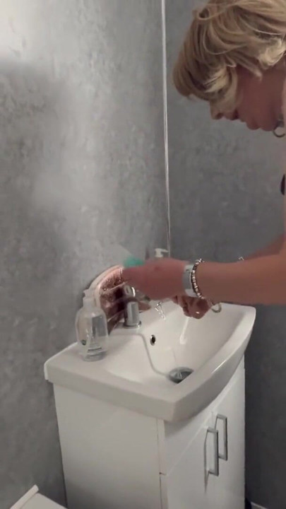 Jane Harris is a msid cleaning her Master and Mistress's house | Clip 1