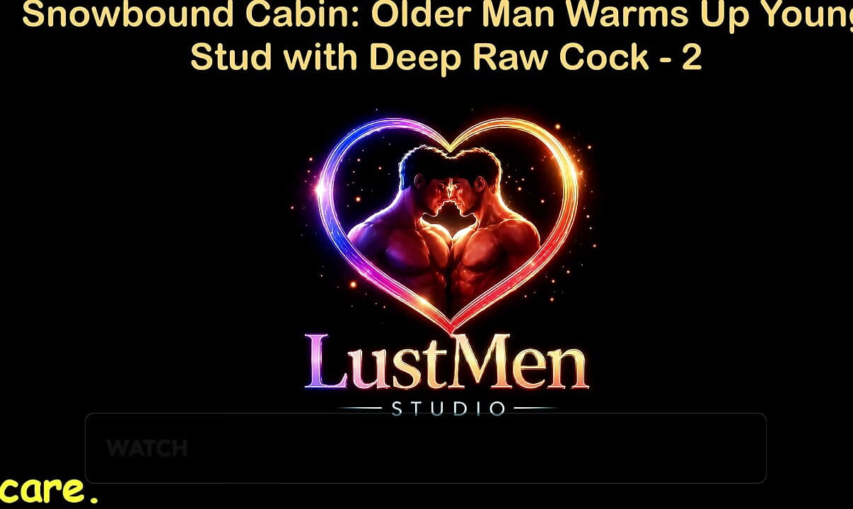 English Audio Gay Sex Story - Snowbound Cabin: Older Man Warms up Young Stud with Deep Raw Cock - Part 2