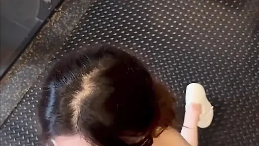 Cute Asian Sporty Girl Chloe Lin Fucked by Her Big Cock Trainer