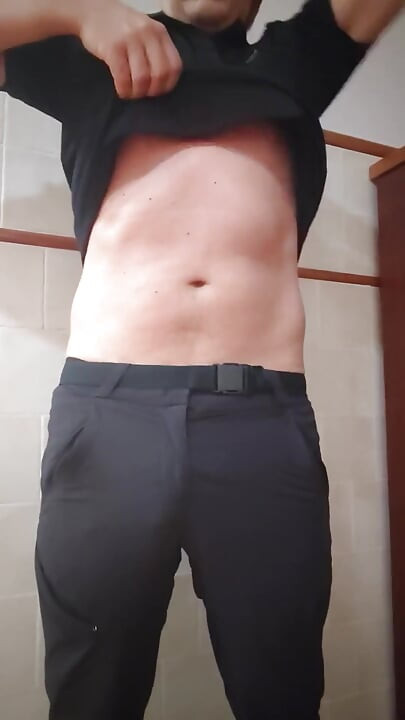 Jerking Me off in the Kitchen