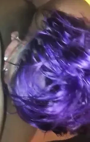 Gothic Party Girl Sucking BBC