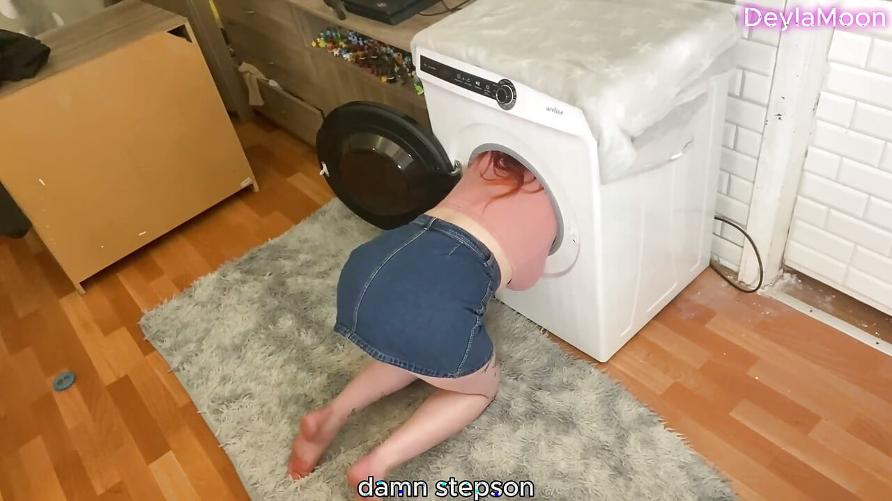 Stepmom Stuck in Washing Machine, Did You Get Her Out with Your Dick?: S1e12