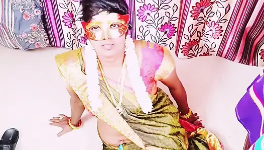 Ibu rumah tangga desi selingkuh suami bersetubuh swamiji. Pembicaraan kotor Telugu.