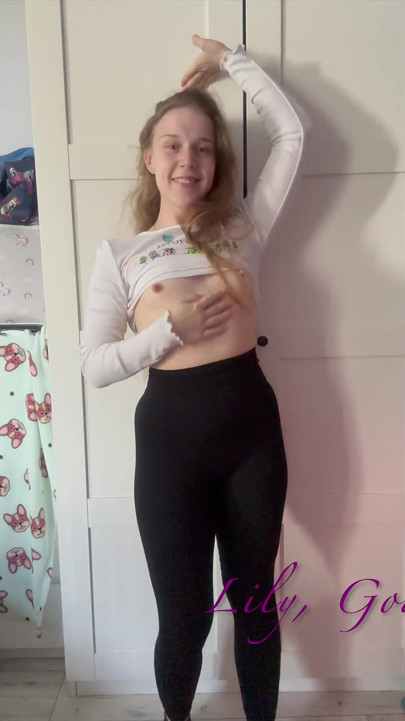 Shy but Very Sexual Girl Does a Striptease