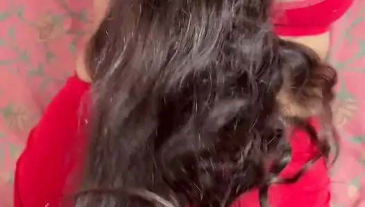 Long Hair Sexy Hair Job with Anal Fucking and Pussy Hardfucking Sexy Sonam Bhabhi Full Video