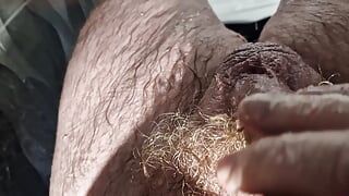 Uma seleção de diferentes aspectos da masturbação: chuveiro fica seco mijando masturbando orgasmo verbal e alto esperma seco