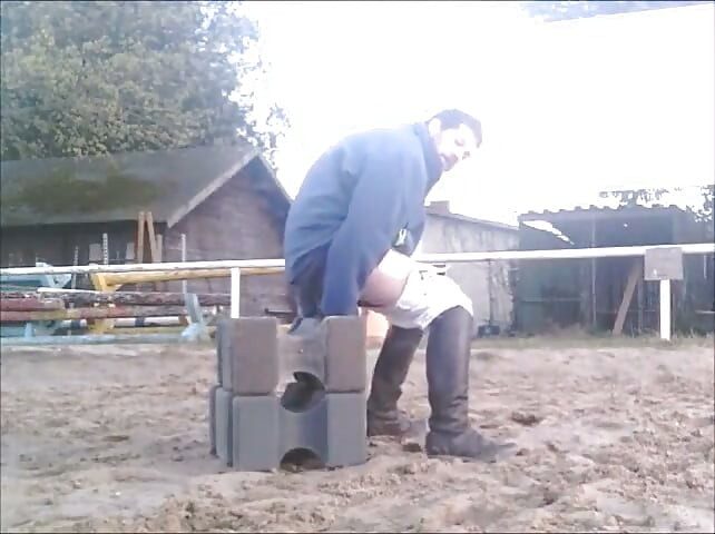 Dildo in the Riding Arena