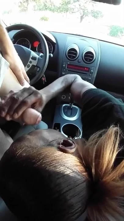 Nut on her face