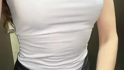 Compilation Dirty Used Panties & Public Pissing - Showing Soaked Panty Liner Close up