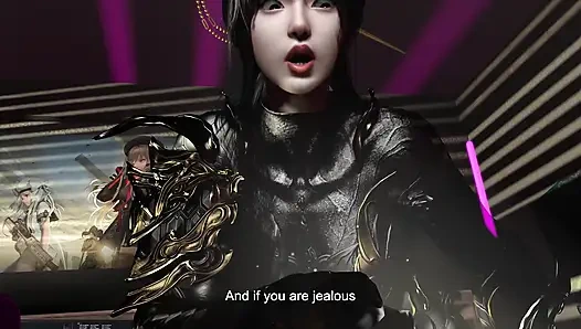 Model cosplay imut 3d dengan toket besar dientot sama penggemarnya sambil bugil