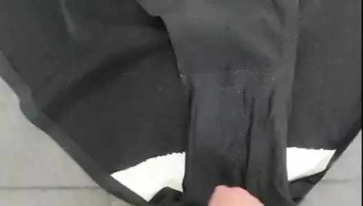 Cumtribute to Neighbor's sister's knickers(1)