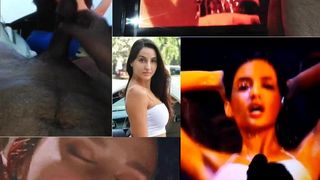 Nora fatehi hardcore salvaje desagradable sexo y se burla de su papito