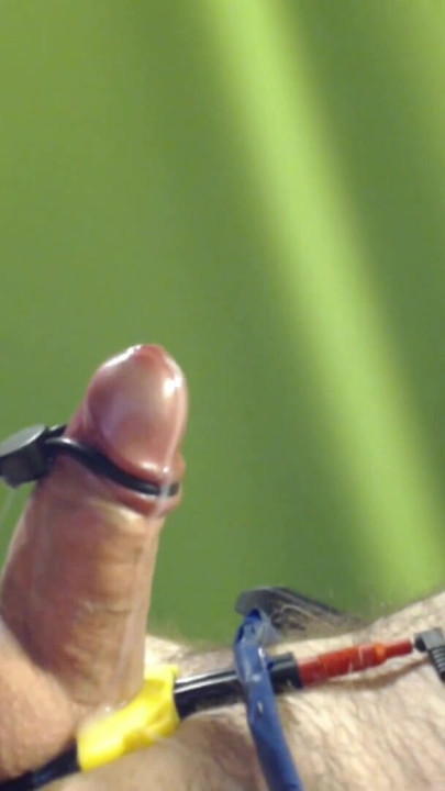 Powerful moment from "Assorted estim cumshots"