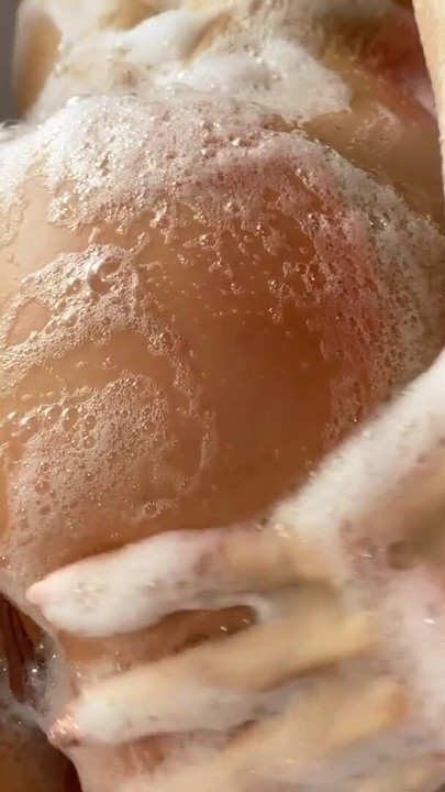 Lilu Moon Masturbates Wet Pussy with Big Vibrator & Intensive Orgasm in the Bathroom | Clip 1