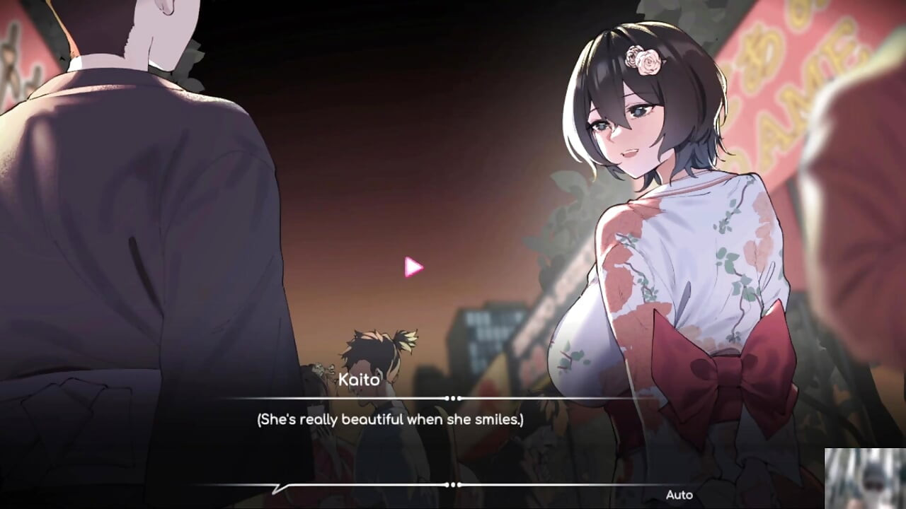 EP-4"LIFEGUARD HOLIC GAMEPLAY! NTR! HENTAI-SPEL! Vriendje betrapte mij en haar vriendin tijdens het neuken in zijn huis.