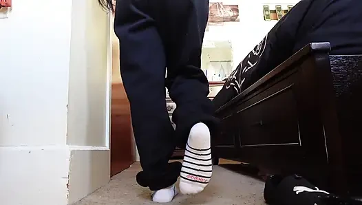 Sniff and Stroke to My filthy socks