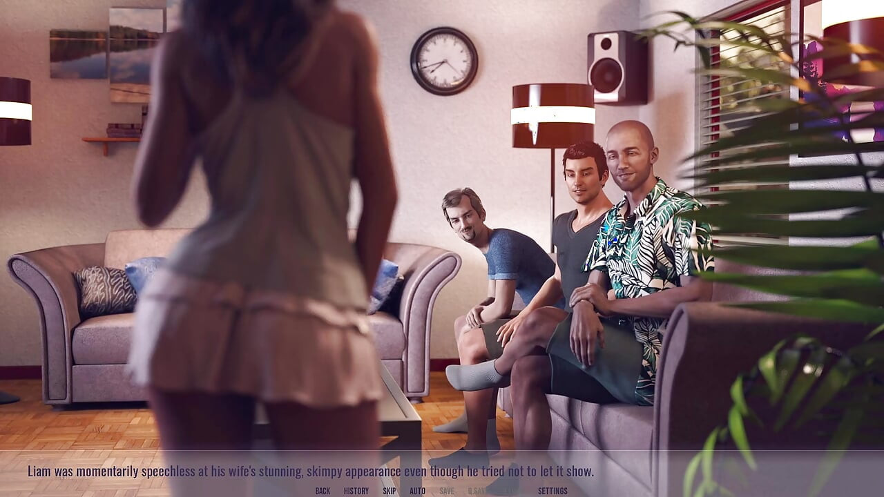 Awam 2 - Cuckold Part 1: Sofia Teases in a Depraved Cuckold Game, Then Getting Ruthlessly Fucked in Part 2