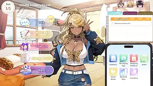 1 V-Lover Playthrough. Lovely Women And Nice Art Style.