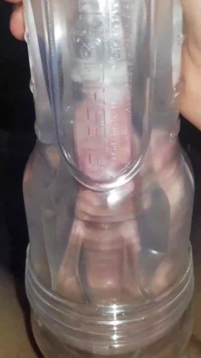 Clear Fleshlight Cumshot