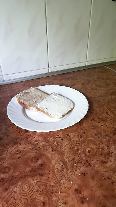 Morning breakfast with juicy mans milk