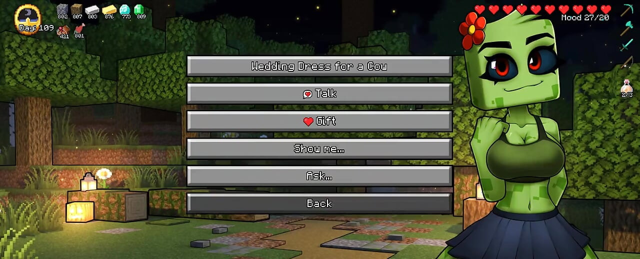 Minecraft Hornycraft - ตอน 56 ครีมพาย Warden! โดย Loveskysanhentai