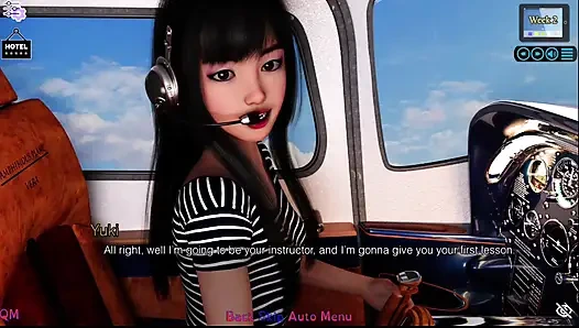 Sunshine love #16: johannes melihat ashley saat dia pergi untuk dudukin kontol