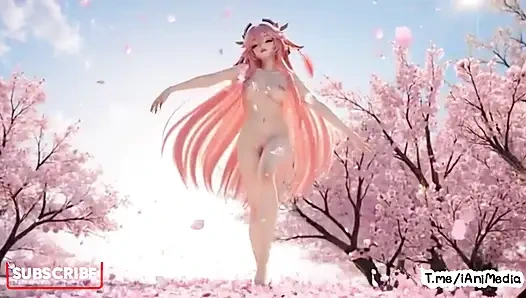 Seksi iç çamaşırından büyük göğüslere maruz kalma genshin impact hentai'ye yae miko çıplak azdırma derlemesi