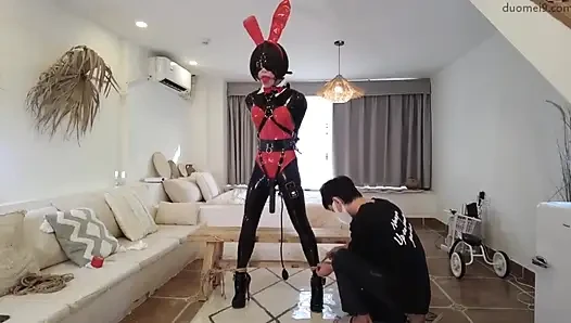 Mz13 - Bunny Girl with Pouting Lips