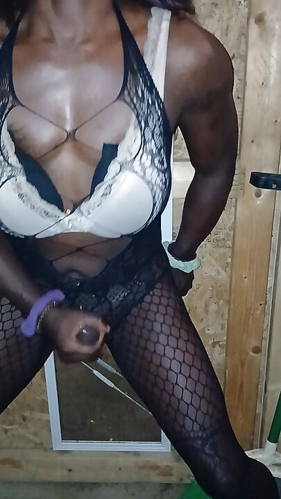 Mirror riding my Dildo wear my cock ring butt plug
