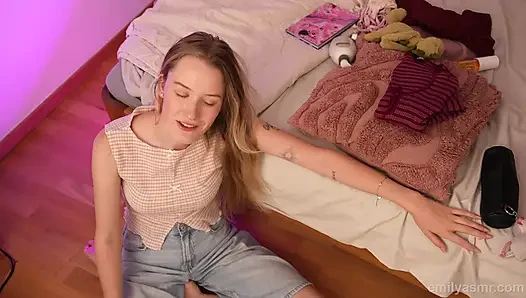 Your New College Roommate Is Horny AF - ASMR