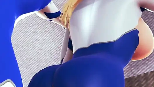 Invisible Woman Is Getting Fucked with Elastic Dick. Parody
