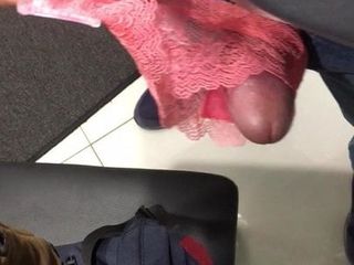 Fuck pants in mall