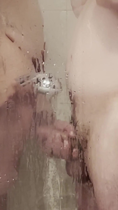 Big Daddy and Young Man in the Shower