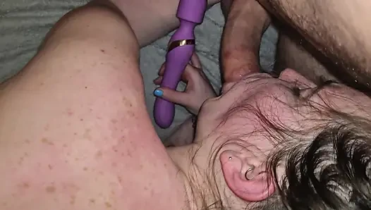 Husband Used Another Mans Cum as Lube to Fuck His Hot Wife in the Ass.