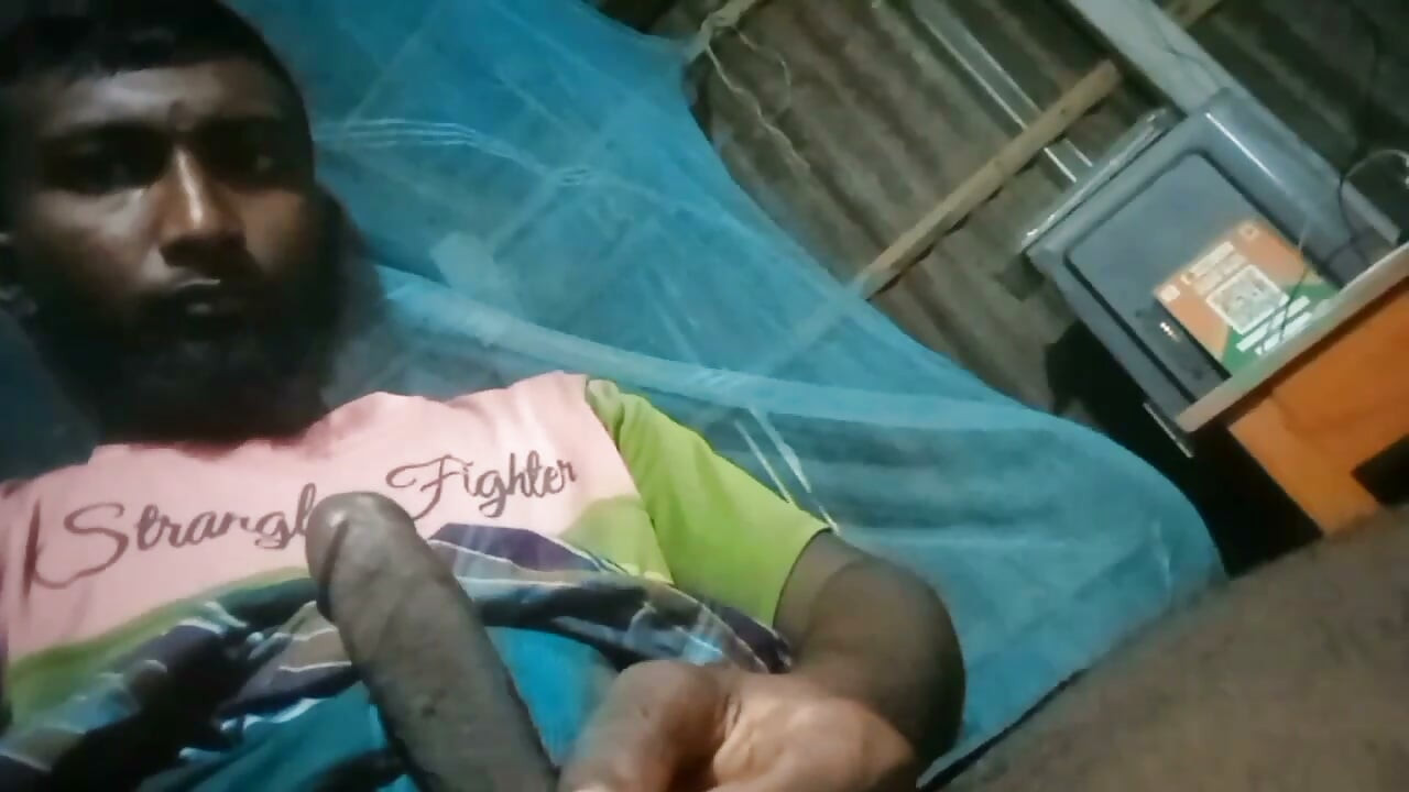 Video masterbasi dengan handuk