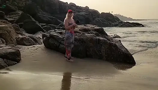 Mature Blonde Wife Enjoys Sex After Walk