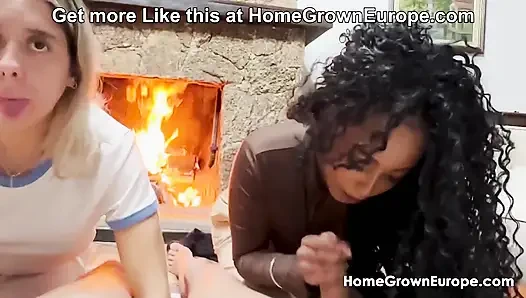 Film çekebilirsin ama kimseye gösterme! Homegrowneurope'da bakış açısı amatör kız arkadaşlar