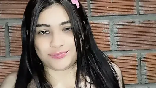 Face of an Indian girl while being fucked from behind
