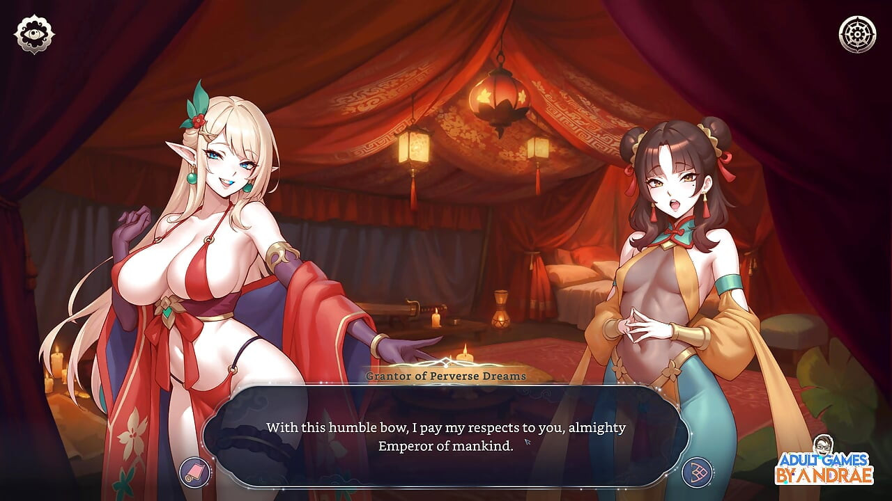 Harem Fantasy - The Concubine War Gameplay Part 1 - Sex with his Concubines