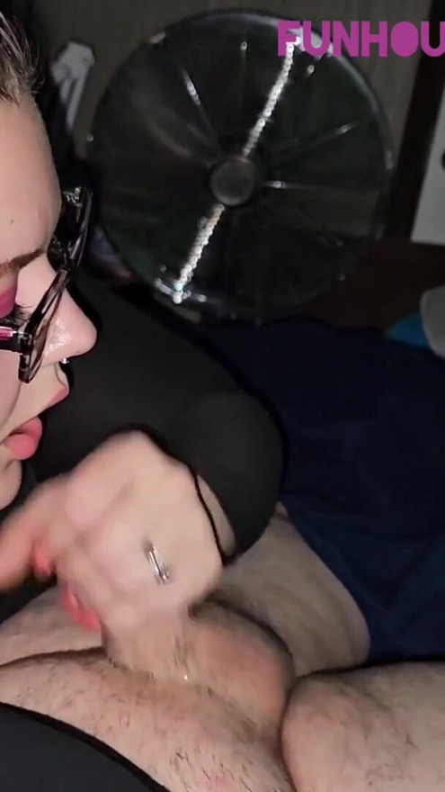Pink panties ass up swallowing his cock and cumm | Clip 2