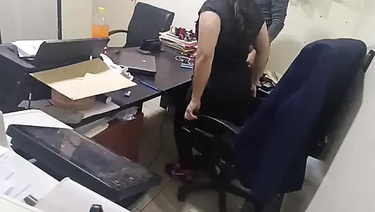 Hardcore office sex with a horny boss PART 2