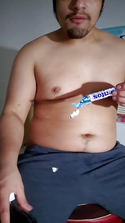 Pepsi ve Mentos engorged belly ile göbek tamam