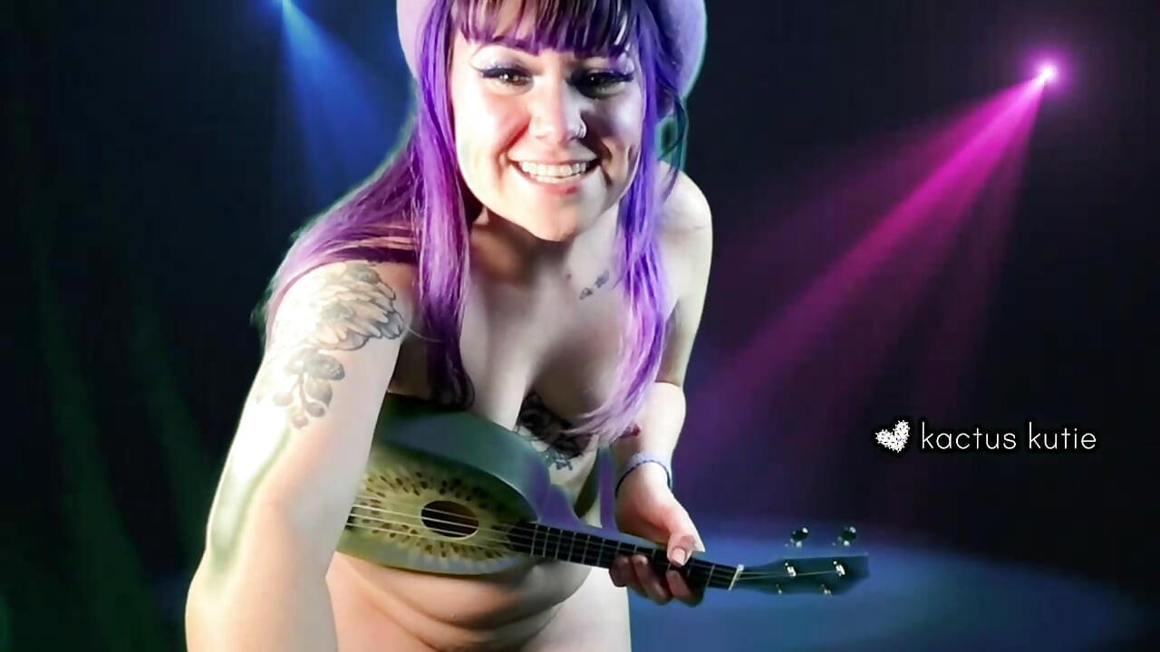 Dålig touch naken ukulele
