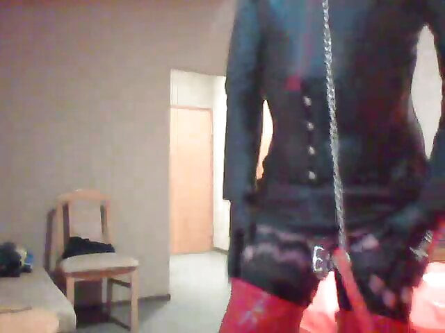 Leatherslut with KG