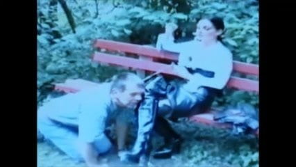 stupid stooge obeys his Mistress
