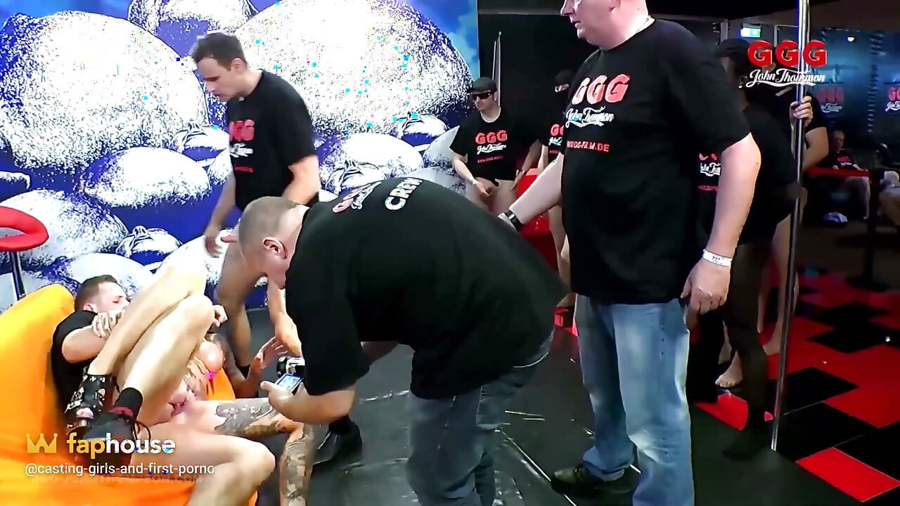 Ggg John Thompson - Wild Gangbang Bukkake Orgy
