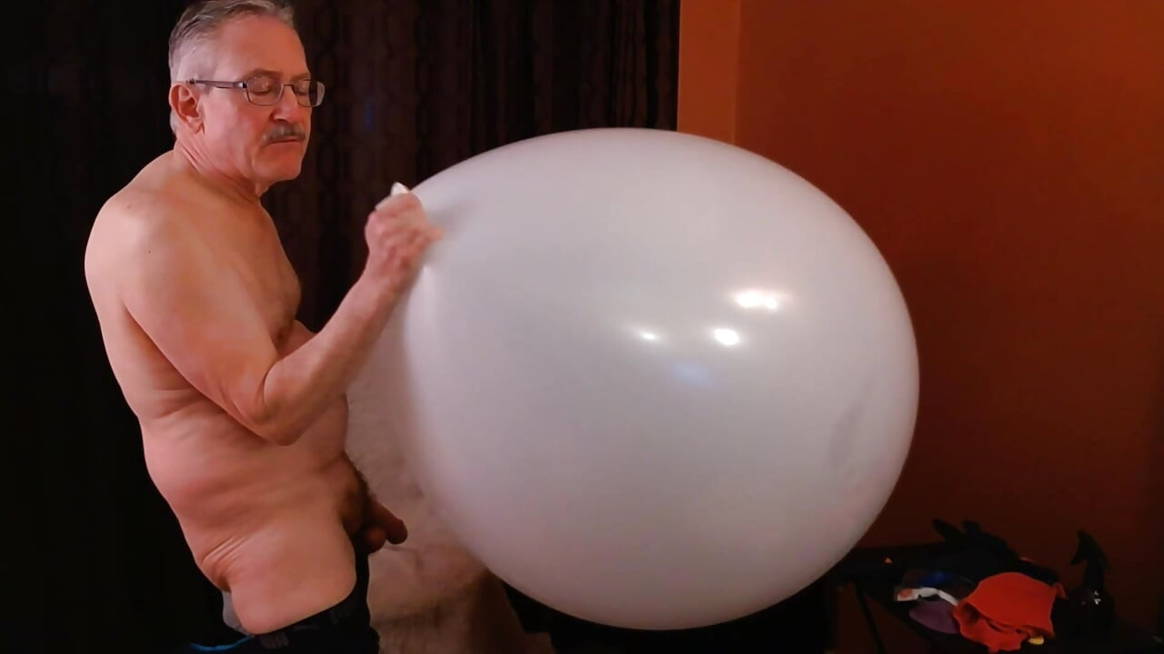 149) Două baloane rotunde uriașe, unul de 17" distracție cu balon rotund pop
