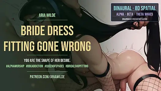 Pengantin wanita ganti baju salah pas