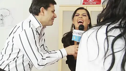 Jasmine Black Gets An Internal Exam From Tammie Lee, Sammy Jayne And Co